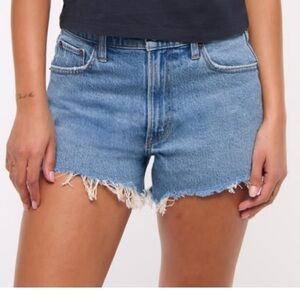 Abercrombie & Fitch Light Blue Jean Shorts